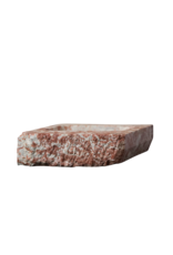 Maison Leon Van den Bogaert Reclaimed Sink In Rouge Languedoc Marble