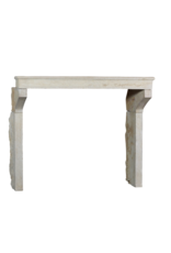Maison Leon Van den Bogaert Elegante Kaminumrandung aus Stein im Landhausstil