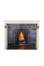 Elegant Cottage Country Style Stone Fireplace Surround