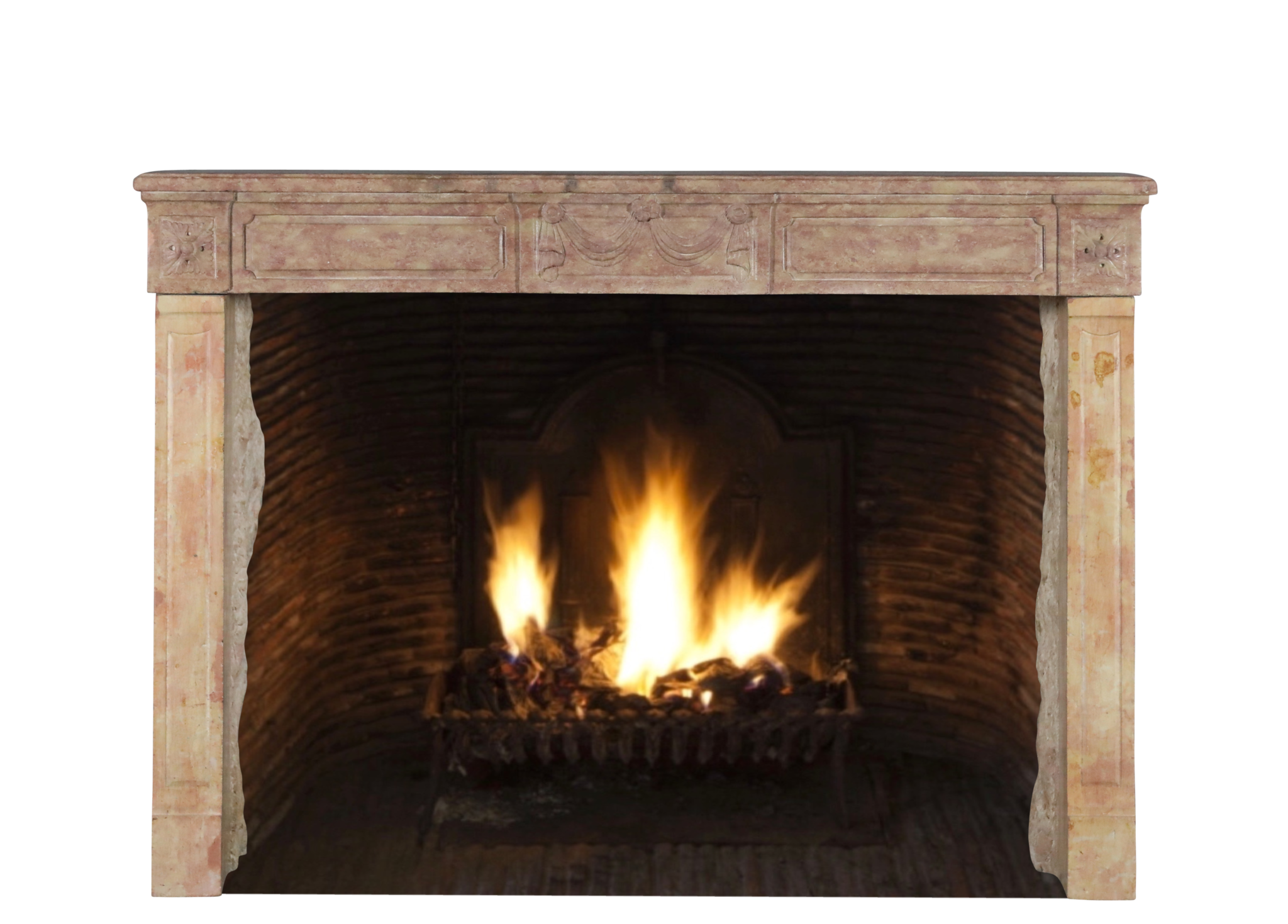 Cheminée Rustique En Pierre Du 18Ème Siècle - The Antique Fireplace Bank