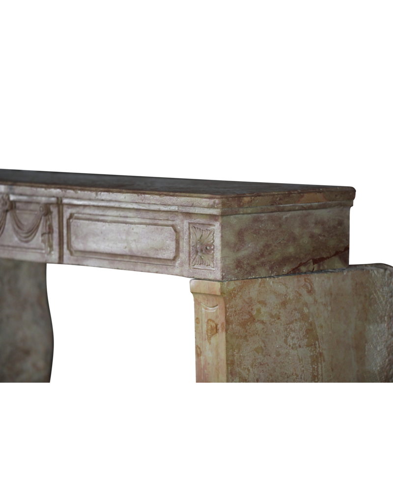 Rustic 18Th Century Stone Fireplace Surround Element