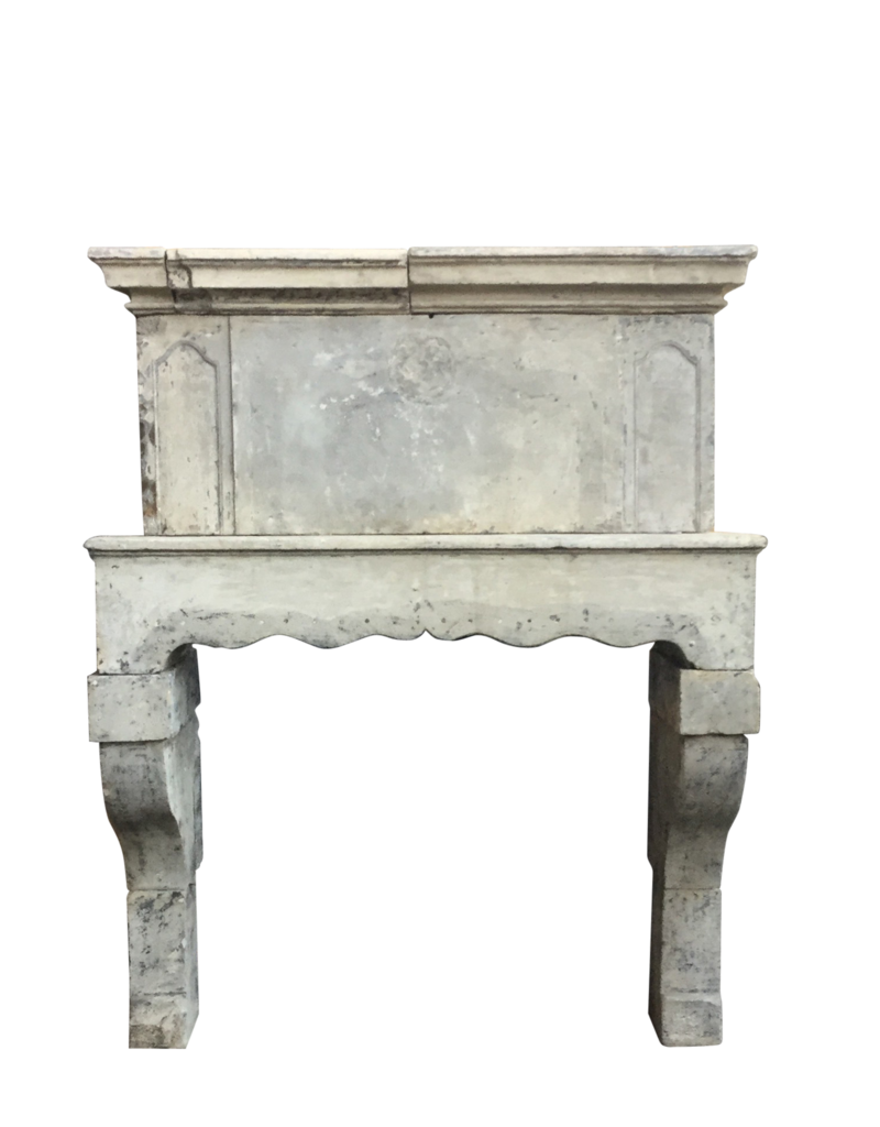 French Country Antique Fireplace Surround