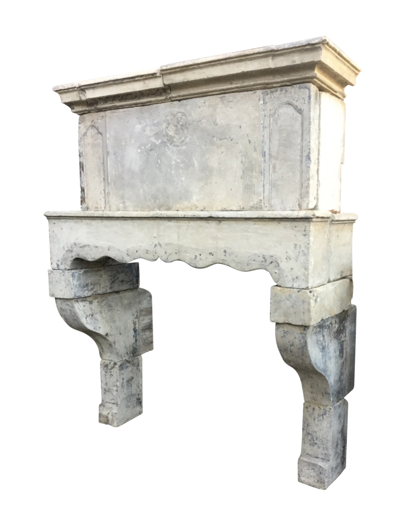 French Country Antique Fireplace Surround