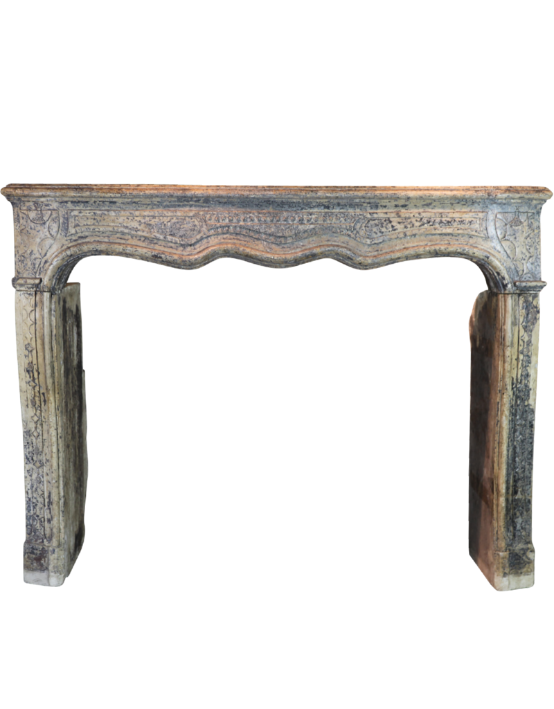 Decoratieve Schouw Met Patina