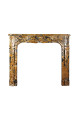 Maison Leon Van den Bogaert Elegante italienische Vintage-Kaminumrandung aus Marmor