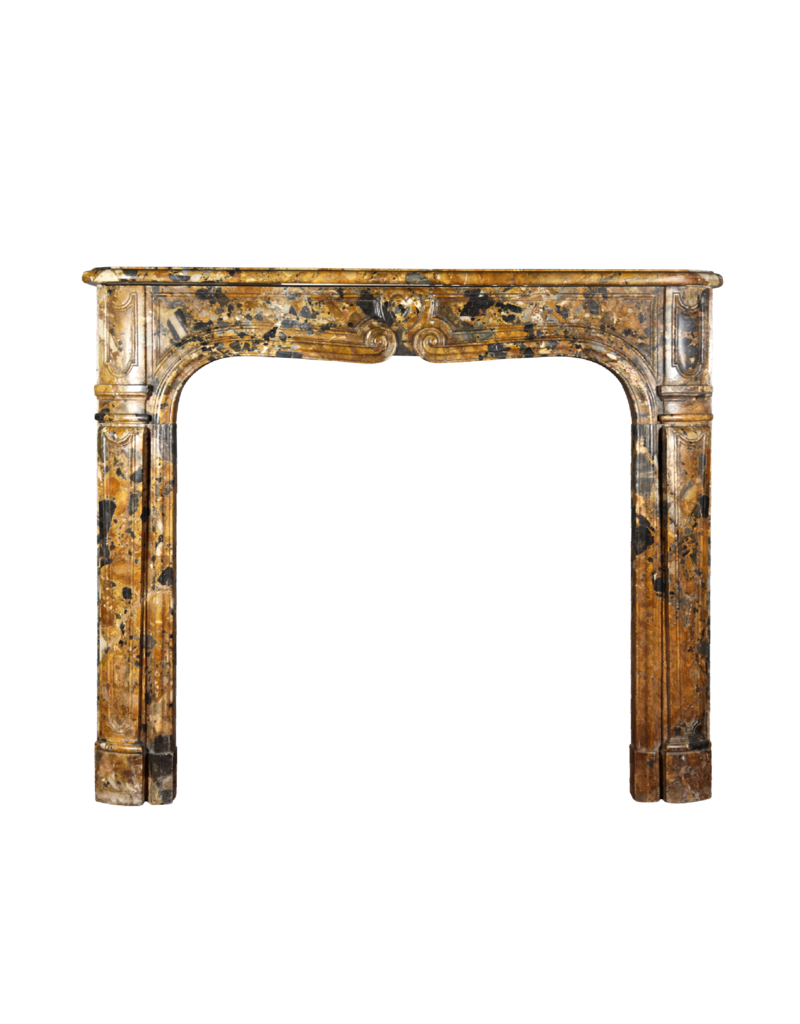 Maison Leon Van den Bogaert Elegante italienische Vintage-Kaminumrandung aus Marmor