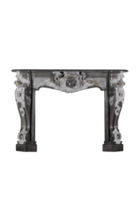 Habillage de Cheminée Victorienne Avec Grappes De Raisin - Cheminée Exceptionnelle