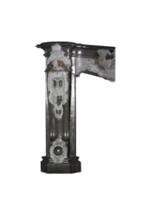 Chimenea Victoriana Con Rostro Femenino & Motivos De Vid – Auténtica y Lujosa