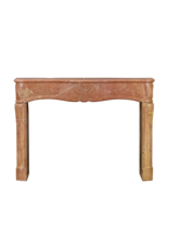 Maison Leon Van den Bogaert Französischer Vintage-Kaminmantel mit geraden Seitenwangen