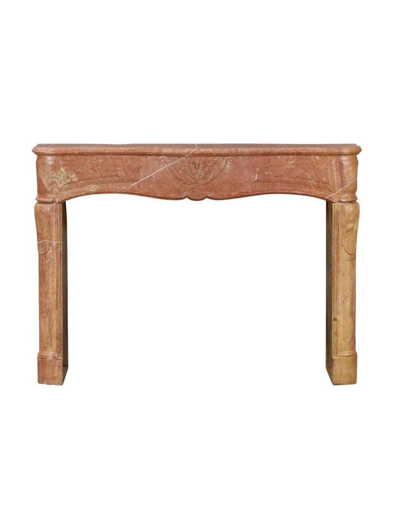 Maison Leon Van den Bogaert Französischer Vintage-Kaminmantel mit geraden Seitenwangen
