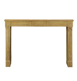 Classic Stone Louis XVI Fireplace Mantelpiece