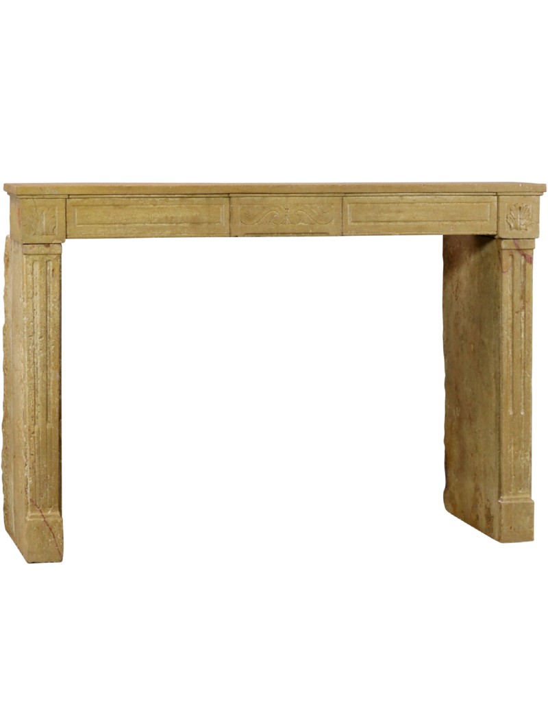 Classic Stone French Louis XVI Fireplace Mantelpiece