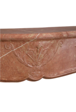 Maison Leon Van den Bogaert Französischer Vintage-Kaminmantel mit geraden Seitenwangen