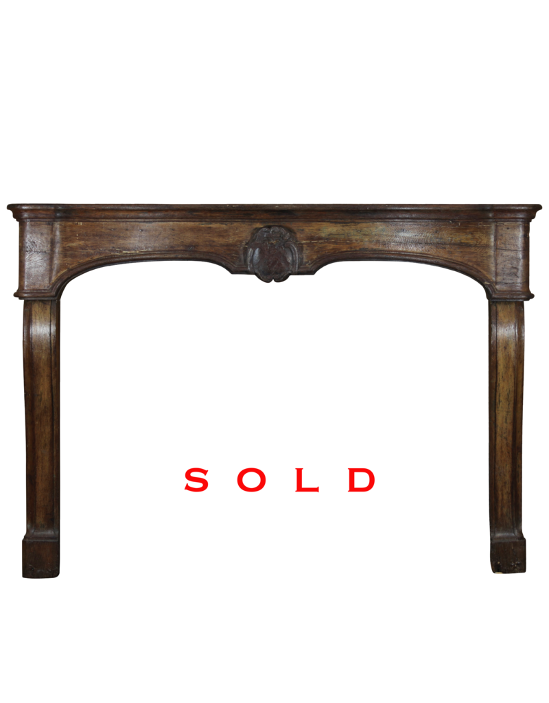 18Th Century French Oak Fireplace Surround