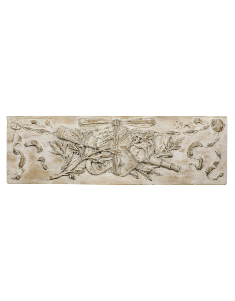 Maison Leon Van den Bogaert Wooden Panel With Maritime Attributes