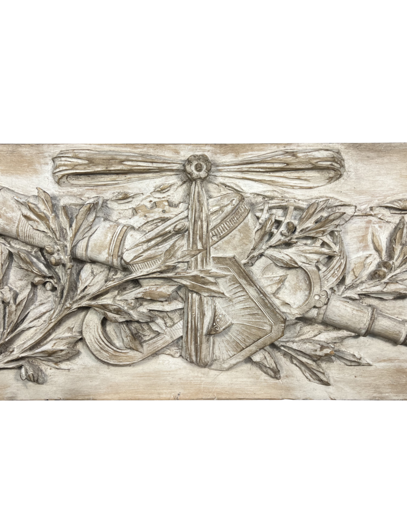Maison Leon Van den Bogaert Panel De Madera Con Atributos Marítimos