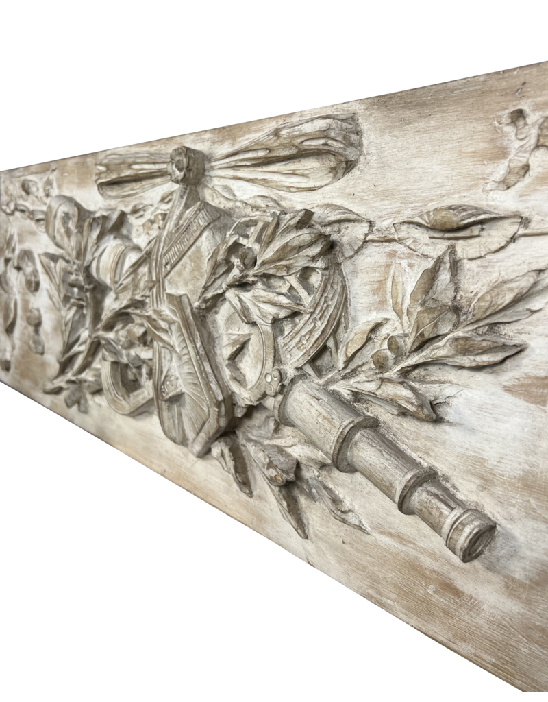 Maison Leon Van den Bogaert Wooden Panel With Maritime Attributes