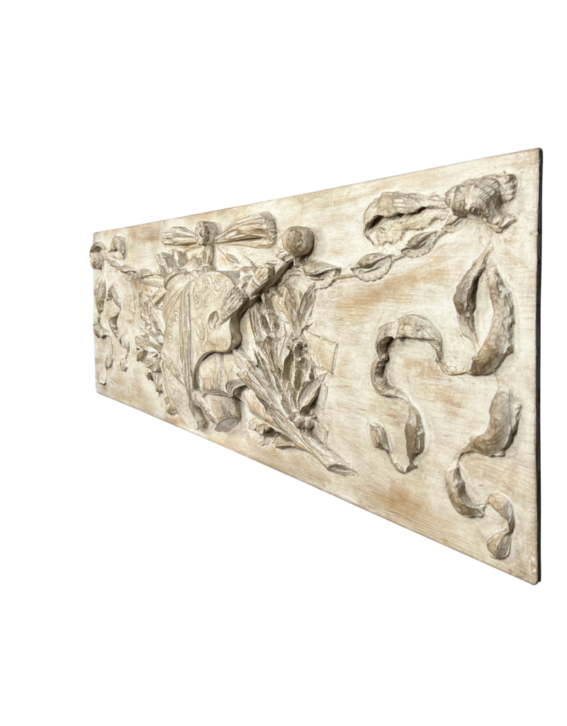 Maison Leon Van den Bogaert Panneau En Bois Aux Attributs Du Peintre