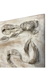 Maison Leon Van den Bogaert Panel De Madera Con Atributos Del Pintor
