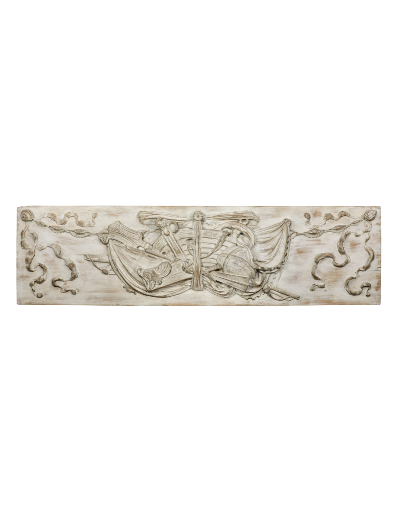 Maison Leon Van den Bogaert Wooden Panel With Maritime Attributes