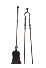 Maison Leon Van den Bogaert Fireside Tools Ensemble From France
