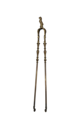 Maison Leon Van den Bogaert Pinces De Cheminée Antiques Avec Détail Panter
