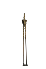 Maison Leon Van den Bogaert Pinces De Cheminée Antiques Avec Détail Panter