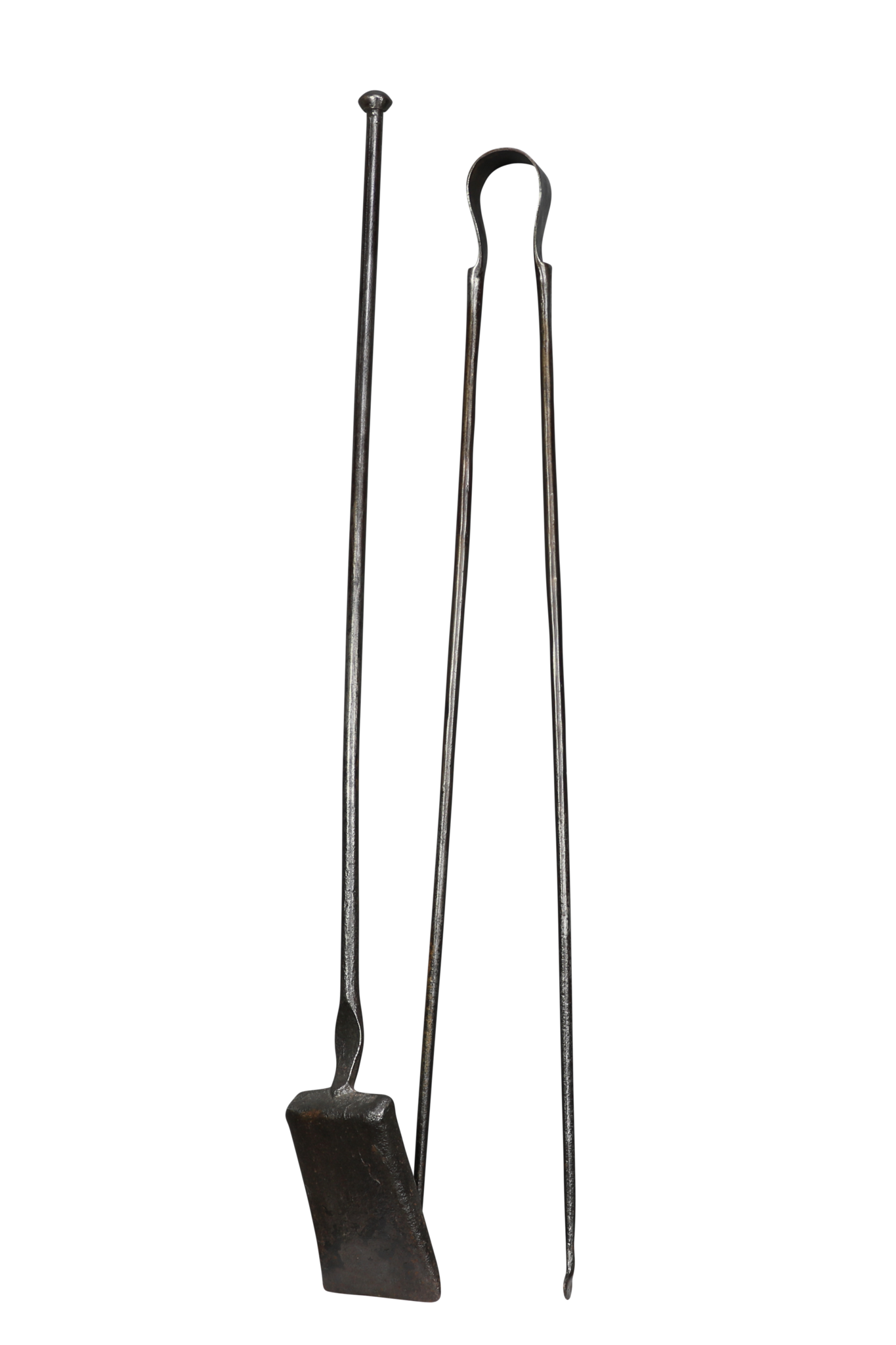 Pissente Serviteur de Cheminée, Ensemble d'Outils de Cheminée en Fer Support de Cheminée avec