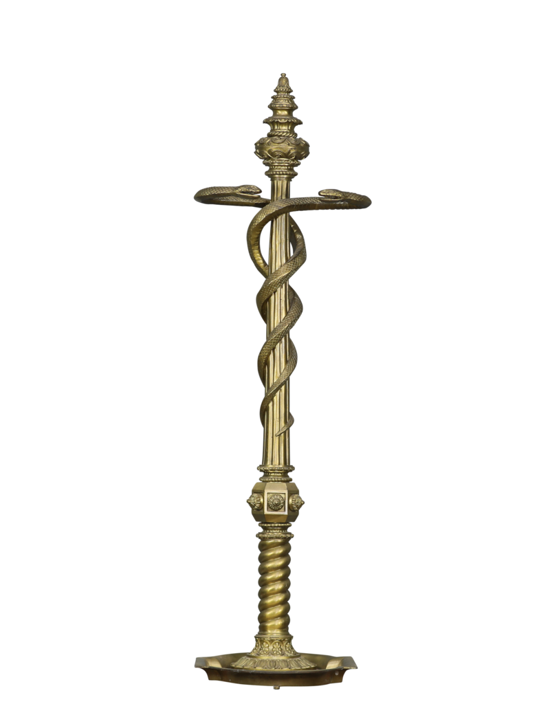 Maison Leon Van den Bogaert Support Ou Support Pour Outils De Cheminée Opulent Snakes