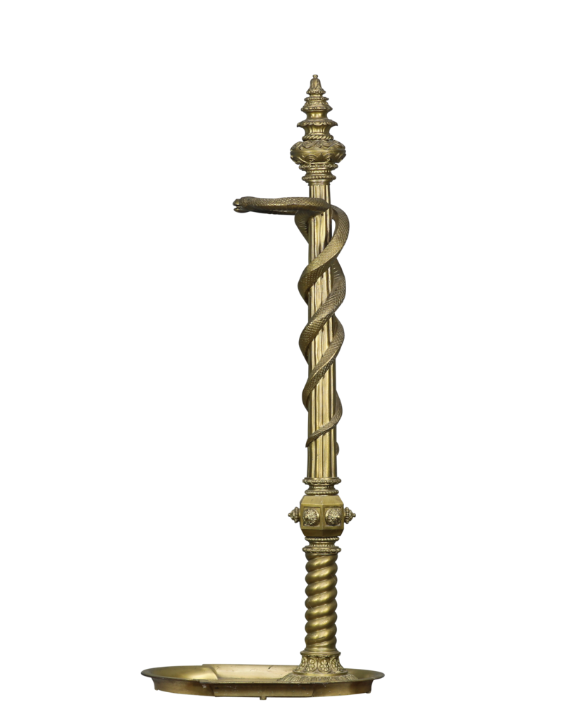 Maison Leon Van den Bogaert Support Ou Support Pour Outils De Cheminée Opulent Snakes