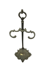 Maison Leon Van den Bogaert Elegante Soporte Para Herramientas Para Chimenea Victoriana En Latón