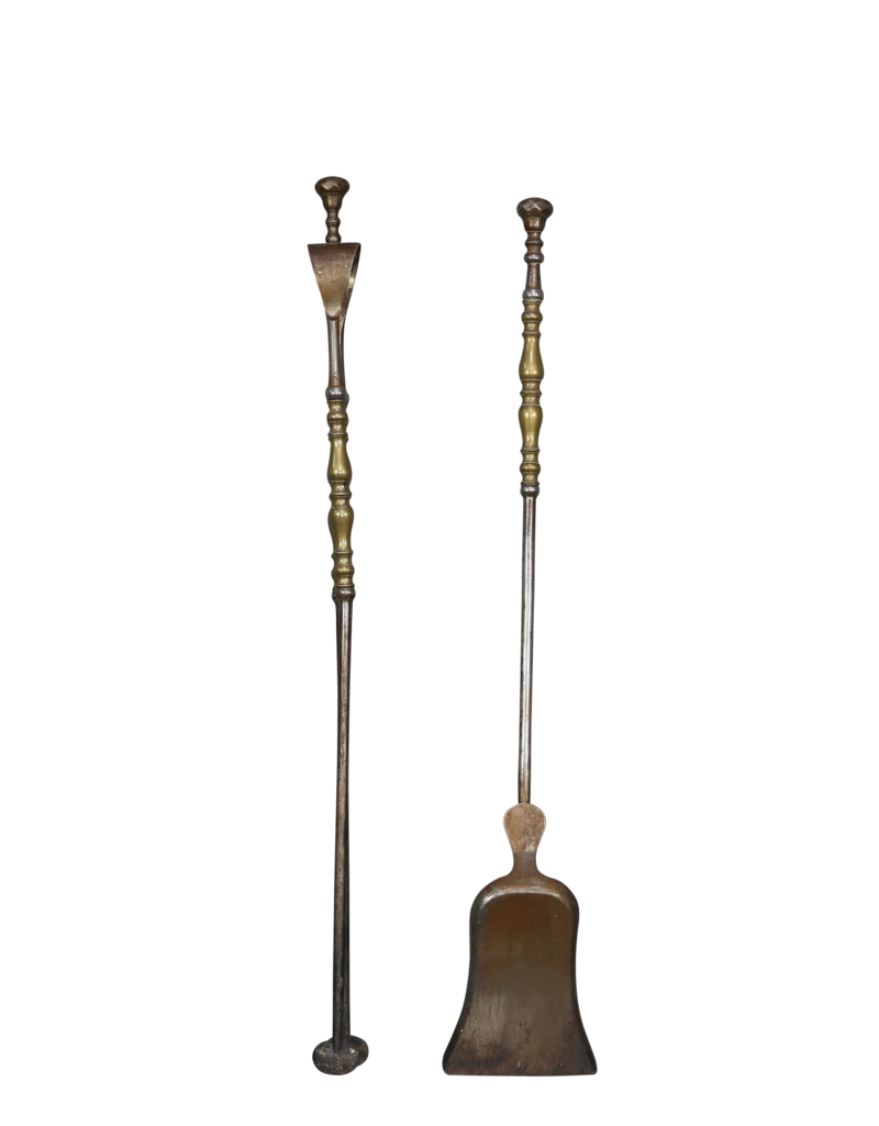 Maison Leon Van den Bogaert Conjunto De Herramientas Para Chimenea Francesa Completo Con Soporte