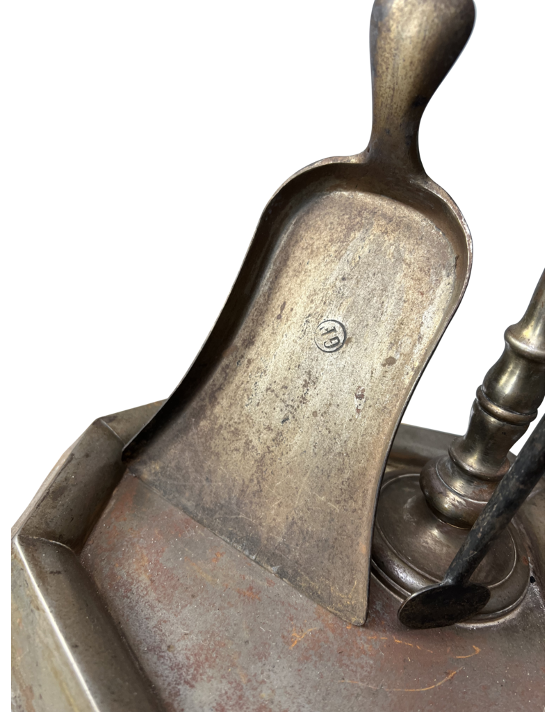 Maison Leon Van den Bogaert Conjunto De Herramientas Para Chimenea Francesa Completo Con Soporte
