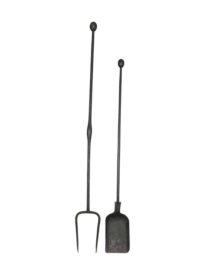 Maison Leon Van den Bogaert Ensemble D'outils De Cheminée Rustique Du 17Ème Siècle