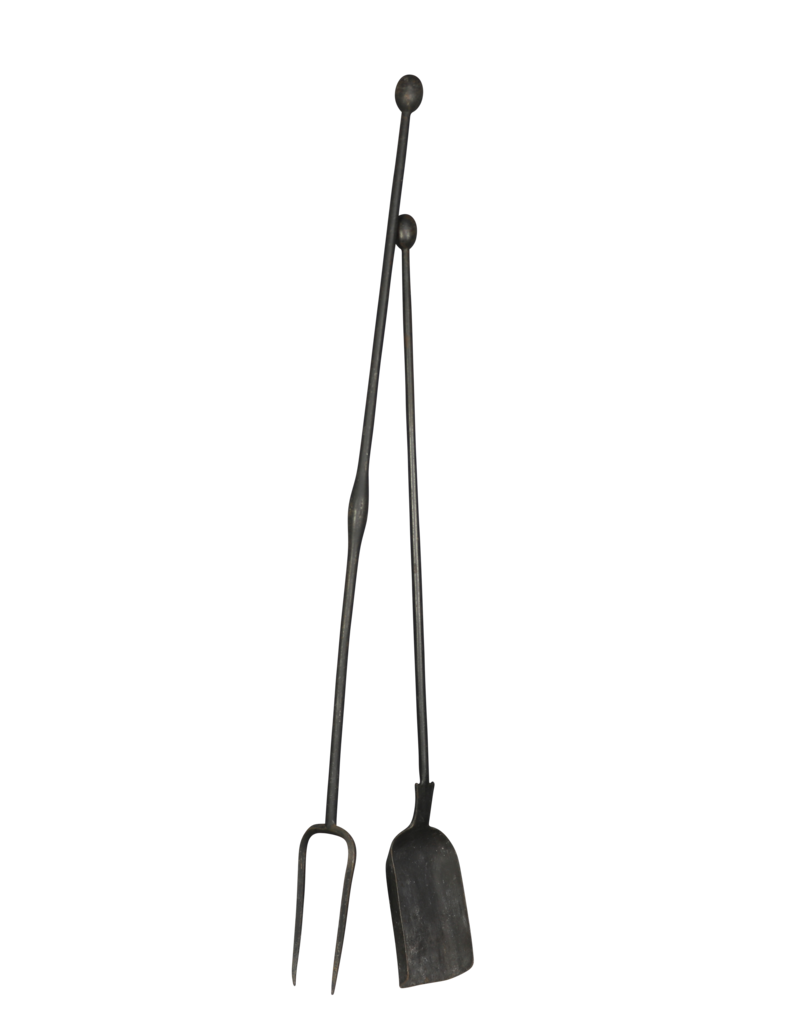 Maison Leon Van den Bogaert Ensemble D'outils De Cheminée Rustique Du 17Ème Siècle