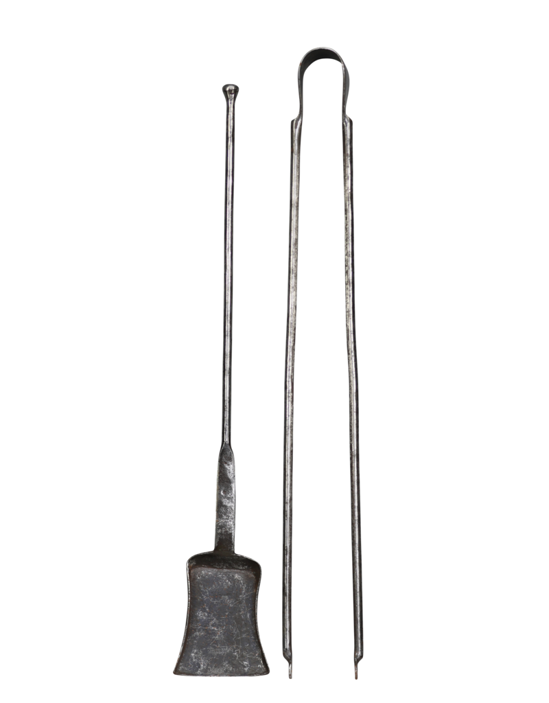 Maison Leon Van den Bogaert Ensemble D'outils De Cheminée Extra Solide Du 17Ème Siècle En Fer Forgé