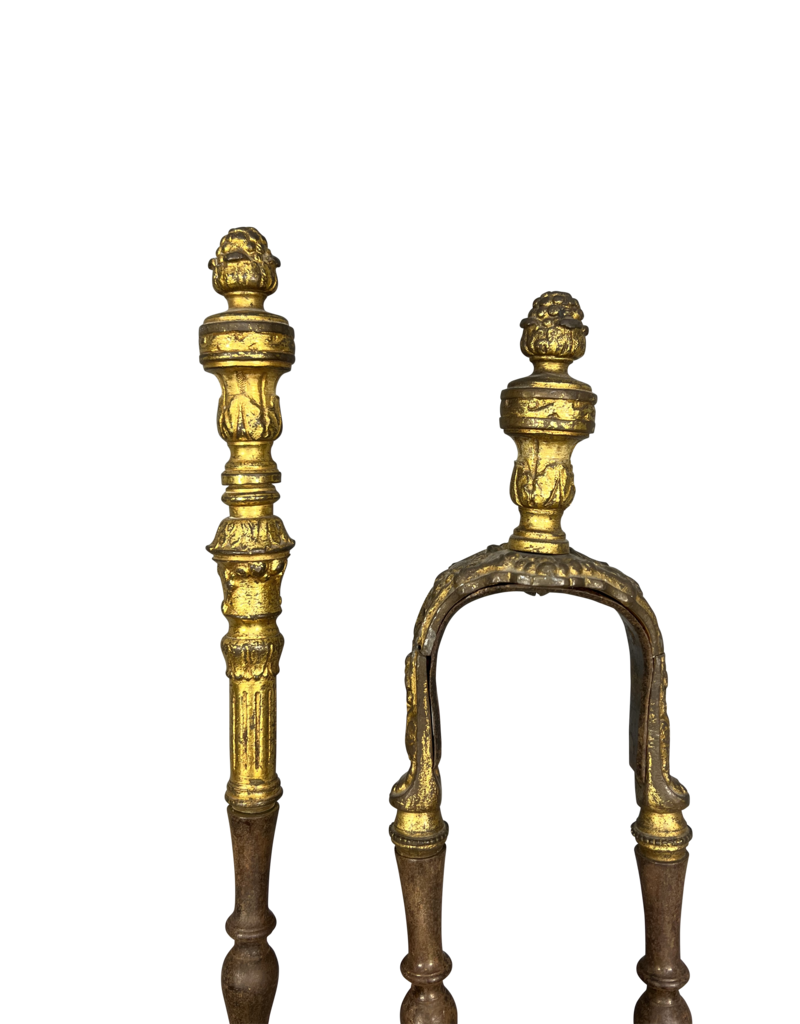 Maison Leon Van den Bogaert 18Th Century Fireplace Tool Set For Luxury Living