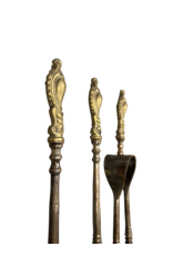 Maison Leon Van den Bogaert Conjunto De Herramientas Para Chimenea Victoriana En Perfecto Estado.