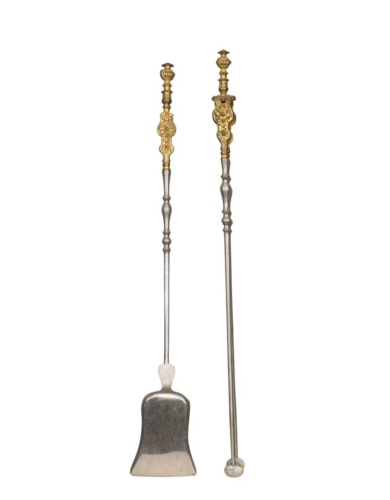 Maison Leon Van den Bogaert Rich Opulent Interior Design Fireside Tool Ensemble