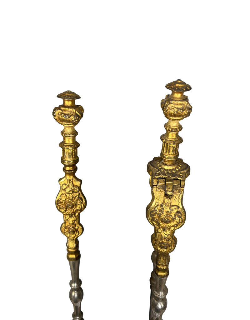 Maison Leon Van den Bogaert Rich Opulent Interior Design Fireside Tool Ensemble