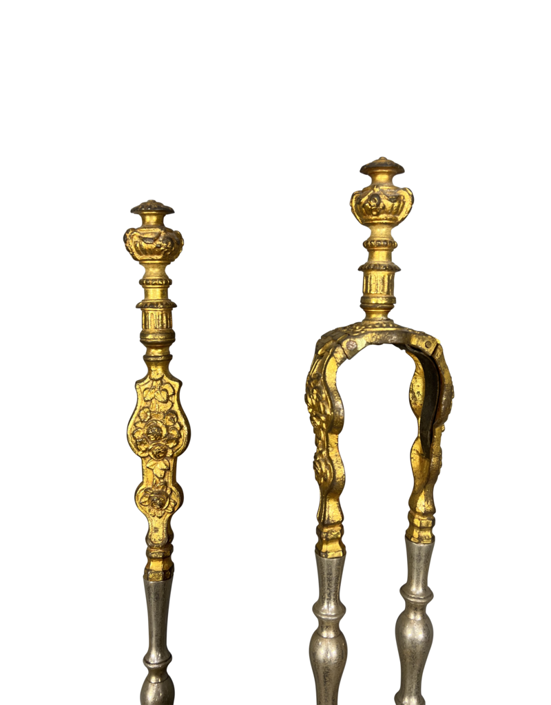 Maison Leon Van den Bogaert Rich Opulent Interior Design Fireside Tool Ensemble