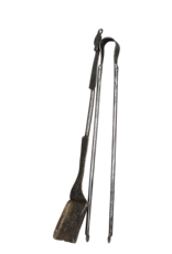 Maison Leon Van den Bogaert Ensemble D'outils De Cheminée De Chalet En Fer Forgé