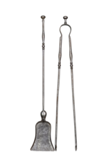 Maison Leon Van den Bogaert Französisches Kaminbesteck-set aus dem 19. Jahrhundert