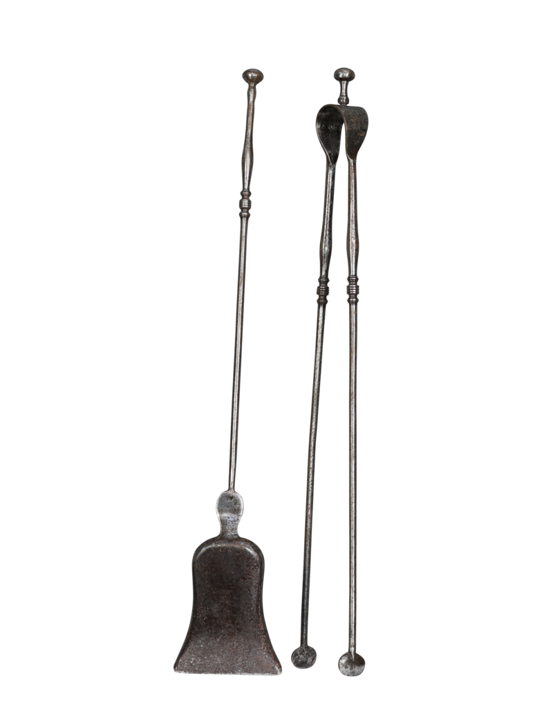 19Th Century French Fireplace Tool Set