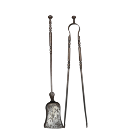 Conjunto De Herramientas Para Chimenea Francesa Vintage