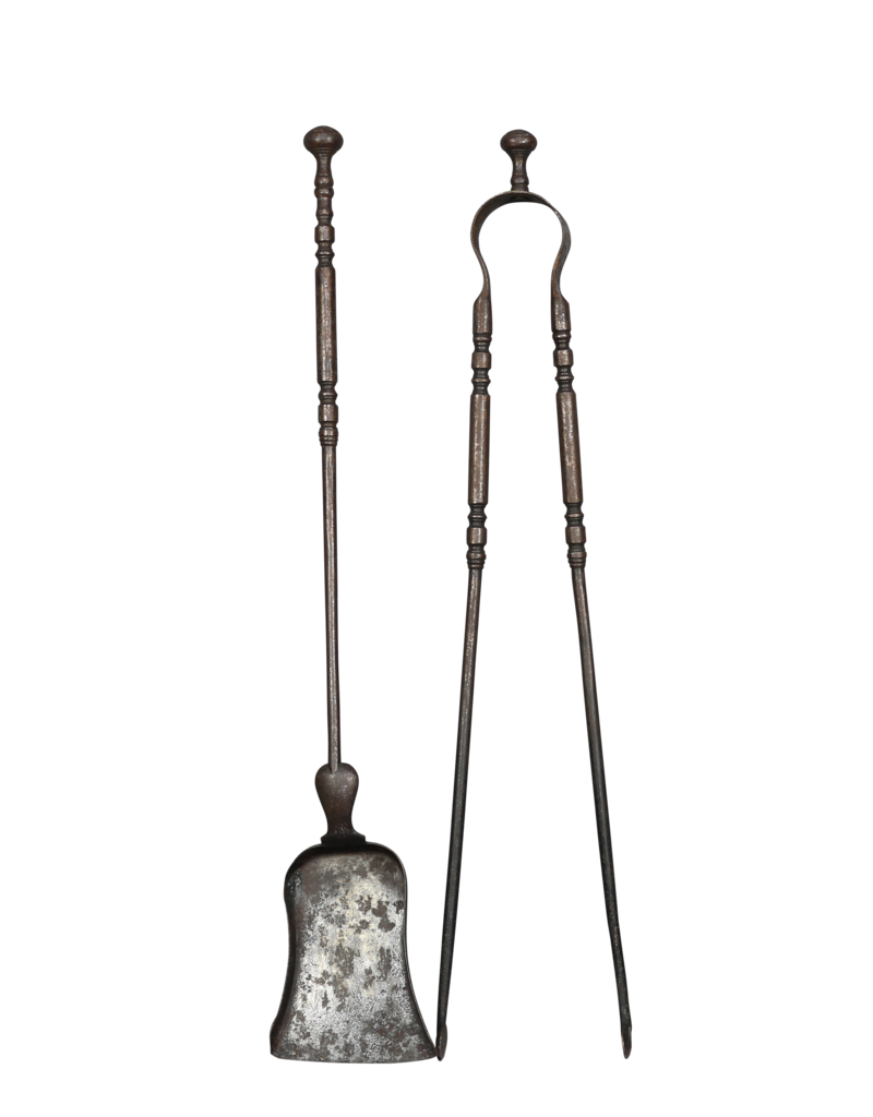 Maison Leon Van den Bogaert Conjunto De Herramientas Para Chimenea Francesa Vintage