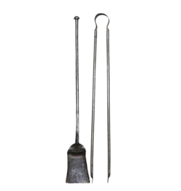 Maison Leon Van den Bogaert Herramientas Para Chimeneas Del Siglo XVII En Hierro Forjado