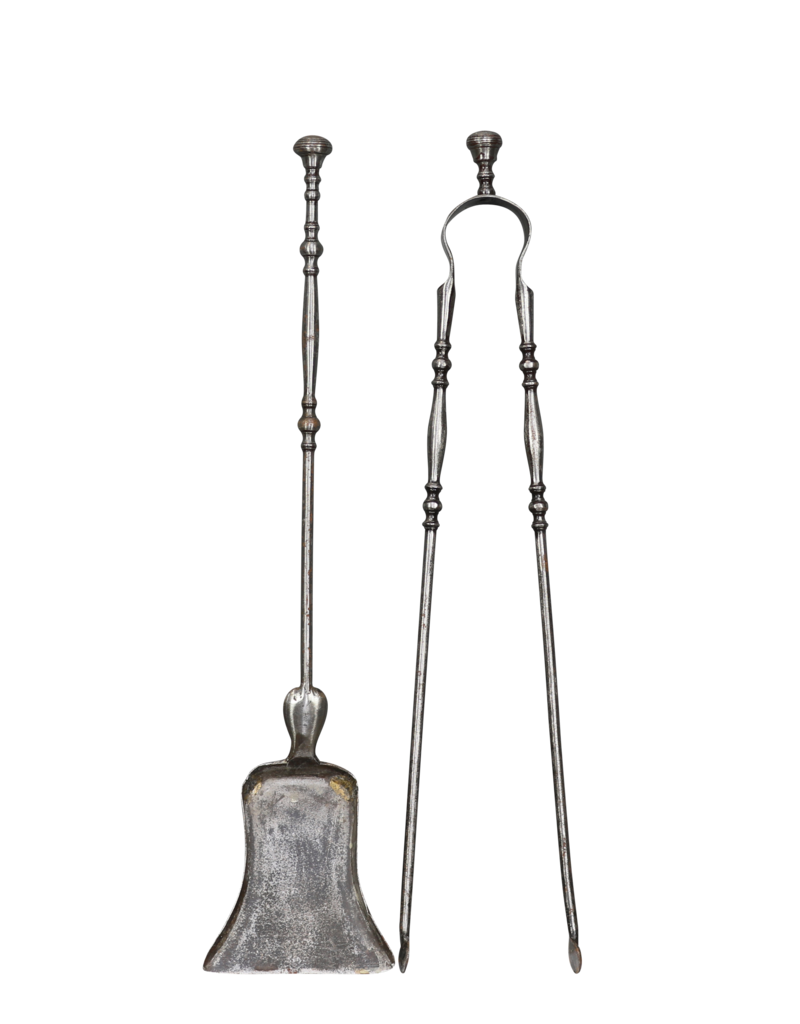 Maison Leon Van den Bogaert Elegant Fireplace Tools Ensemble