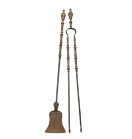 18Th Century Period Connoisseur Fireplace Tool Set