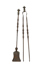 Maison Leon Van den Bogaert Herramientas Para Chimenea Del Siglo XIX Para Una Auténtica Decoración